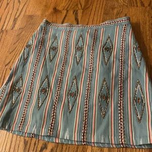 Alice + Olivia Geometric Skirt Size 2